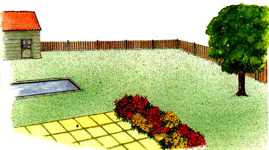Третій варіант використання прикладу дизайну сада